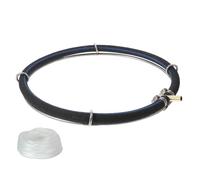 Kuabiz Anneau aérateur japonais pour étang, aérateur d'oxygène, diamètre 35 cm, idéal pour bassin koï, étang de jardin, aquarium (1 boucle et Ø 35 cm)