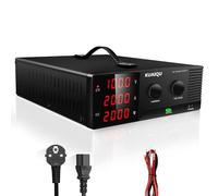 KUAIQU Alimentation de Laboratoire 100V 20A 2000W Haute Puissance Alimentation Stabilisée Réglable avec OUTPUT/Encodeur, Alimentation Laboratoire pour Automatisé/Laboratoire/Batterie Test/Électronique