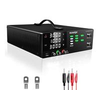 KUAIQU Alimentation de Laboratoire 300V 10A 3000W Haute Puissance Alimentation Stabilisée avec Stockage/OCP/OVP/OUTPUT/Encodeur Haute Tension Alimentation Laboratoire pour Démarrer l'onduleur/Recharge