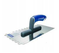 KUBALA Truelle crantée en acier inoxydable 130x270mm 10x10 0264