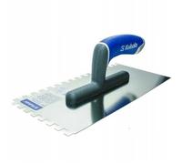 KUBALA Truelle crantée en acier inoxydable 130x270mm 8x8mm 0263