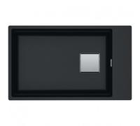 Kubus 2 KNG 110-62 Fragranit+ Évier de cuisine sous-plan Onyx