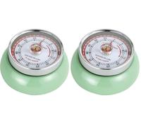 Kuchenprofi 26Z72365 Minuteur Aimanté Vert 9 x 12 x 16 cm (Lot de 2)