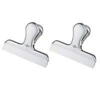 Kuchenprofi Lot de 2 petits clips de fermeture S/S pour sachets alimentaires