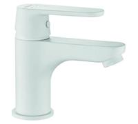 Kuchinox DIMA BQD_622D Robinetterie de lavabo avec fonction « clic-clac », blanc