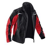 Kübler 12417322-9955-3XL Softshell Veste, Noir/rouge Moyen, 3XL
