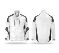Kübler 12505365-1097-4XL Classiq Activiq Veste de travail Taille 4XL Blanc/Anthracite