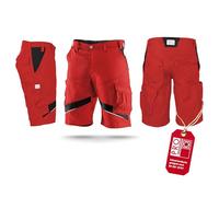 Kübler 24505365-5599-48 Short "Activiq" Taille Rouge Moyen/Noir, 48