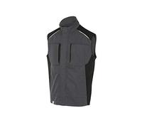 KÜBLER Activiq Veste pour homme Anthracite/noir Taille XL : 65 % PE/35 % BW.