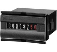 Kübler Group 3.245.201.075 H37 Compteur dheures de fonctionnement / compteur horaire avec dimensions DIN, 48x24, 187-264VAC/50Hz
