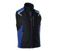 Kübler Workwear Kübler Gilet Softshell BODYFORCE noir/bleu clair Forme 7125 Taille XXL Quantité:1