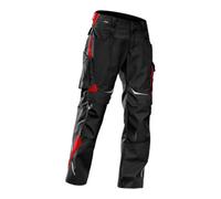 Kübler Workwear Pantalon Kübler Pulsschlag 2324 noir/rouge moyen taille 54 Quantité:1