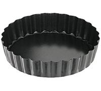 Küchenprofi 810011004 Moule à tartelettes Métal Noir 12 x 12 x 5 cm 4 pièces