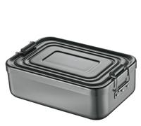 Küchenprofi 1001471323 Boîte à Lunch Aluminium Anthracite 23 x 15 x 7 cm