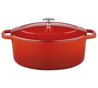 Küchenprofi Bratentopf BRETAGNE oval, 33 cm rot 432000433 4007371074292