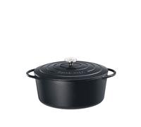 Küchenprofi Bratentopf oval, 31 cm schwarz PROVENCE