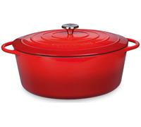 Küchenprofi Bratentopf oval, 33 cm classic red 402000433 4007371070737