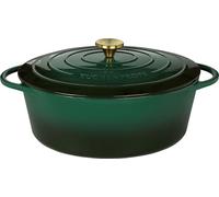 KÜCHENPROFI Cocotte ovale, 33 cm racing green PROVENCE