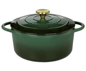 Küchenprofi Bratentopf rund, 24 cm racing green 401001124 4007371070560