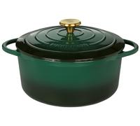 Küchenprofi Bratentopf rund, 26 cm racing green 401001126 4007371070577