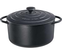 Cocotte ronde en fonte émaillée 28cm noire 0401001028