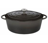Küchenprofi, cocotte ovale Provence, couleur gris perle, diamètre 35 cm : Modèle : Gris perle, diamètre 35 cm