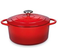 Küchenprofi Cocotte ronde en fonte Provence Rouge 26 cm