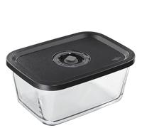 KÜCHENPROFI EasyFresh Boîte sous vide Taille L | Verre incassable | Conservation des aliments par pompe à vide | Boîte sous vide avec couvercle en plastique | Hermétique et anti-fuite | Passe au four