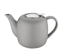 Küchenprofi K1046001900 London Théière en céramique avec infuseur en acier inoxydable Gris