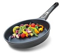 Küchenprofi MILANO Poêle à frire en aluminium 28 cm - Passe au four - Poignée amovible - Poêle en aluminium - Poêle à induction - Pour tous types de plaques de cuisson