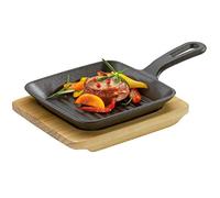 Küchenprofi Poêle grill 305001013 – en fonte et acier inoxydable 18/8