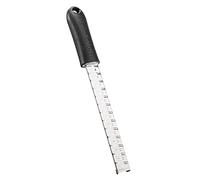 Küchenprofi Râpe à 2 voies Master Grip | Acier inoxydable | Râpe à légumes | Lames ultra tranchantes | Trancheuse à fromage | Râpe pour pommes de terre, carottes, chou, chocolat, parmesan | 31 × 7,5 ×