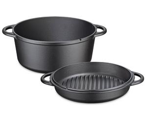 Küchenprofi Schmortopf, 26 cm schwarz