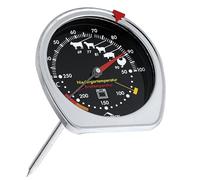 Küchenprofi Thermomètre combiné pour rôtir/four, température de four/cuisson simultanée, affichage de la température pour différents types de viande, sonde de 11,5 cm, en acier inoxydable