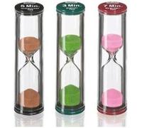 KÜCHEPROFI 1009260000 SABLIER TEA TIME 3 PIÈCES Noir G