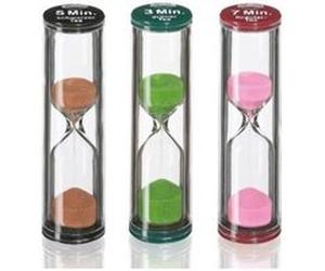 KÜCHEPROFI 1009260000 SABLIER TEA TIME 3 PIÈCES Noir G