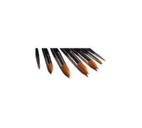 Künstlerbedarf Jeu De 7 Pinceaux Ronds En Toray Pour Peinture Acrylique Et Aquarelle