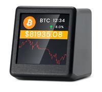 Kueohse 2.4G Crypto Tracker Crypto Présentoir de prix 300 crypto-monnaies principales peuvent être changées librement A