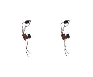Kueohse 2X Clé Électrique Contrôle de Vitesse Bouton Poussoir Interrupteur de Déclenchement Interrupteur de Clé Rechargeable CC FA8-16/1 16A Accessoires de Clé