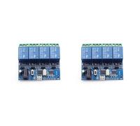 Kueohse 2X Module de Relais USB 4 Canaux LCUS-4 Relais de Contrôle Intelligent Interrupteur Intelligent USB 5V Interrupteur Intelligent