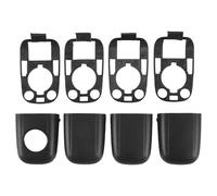 Kueohse 9101AA Lot d'embouts de porte de voiture avec butoir pour 307 C2 C3