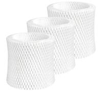 Kueohse Filtre de Remplacement pour Humidificateur pour Humidificateur de Chevet à Baldaquin, Filtre en Papier de Pâte de Bois, Filtres D'Humidificateur 3 Pièces