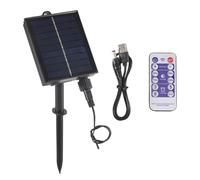 Kueohse Kits de panneau solaire de 1200 mAh avec boîte de contrôle, panneau de batterie lithium pour 3,7 V, 24 V, guirlande lumineuse LED, bande lumineuse, charge DC, installation simple
