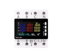 Kueohse KWS-306 Compteur de Puissance Version Autonome Voltmètre de Puissance D'Énergie CA Interrupteur de Protection de Tension Moniteur de Tension de Courant