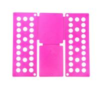 Kueohse Plaque Pliante pour Vêtements en Plastique, Dossier à Linge pour Enfants, Chemise, Planche Pliante, Outil de Rangement à Domicile pour Enfants, Adultes, Rose Rouge