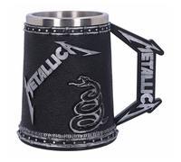 Kufel Metallica The Black Album - Ręcznie malowany, 15 cm, licencjonowany