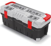 Kufr na nářadí s kov. držadlem TITAN PLUS 752x300x304 mm - barva: šedá