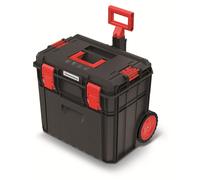 Kufr na nářadí s transp. kolečky X BLOCK PRO 546x380x510 mm - barva: černá