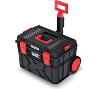 Kufr na nářadí s transp. kolečky X BLOCK TECH 546x380x400 mm - barva: černá