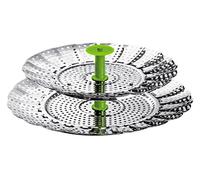 Kuhn Rikon 2025 Panier à étuver 2 en 1 Acier Inoxydable Argent 14 à 22 cm
